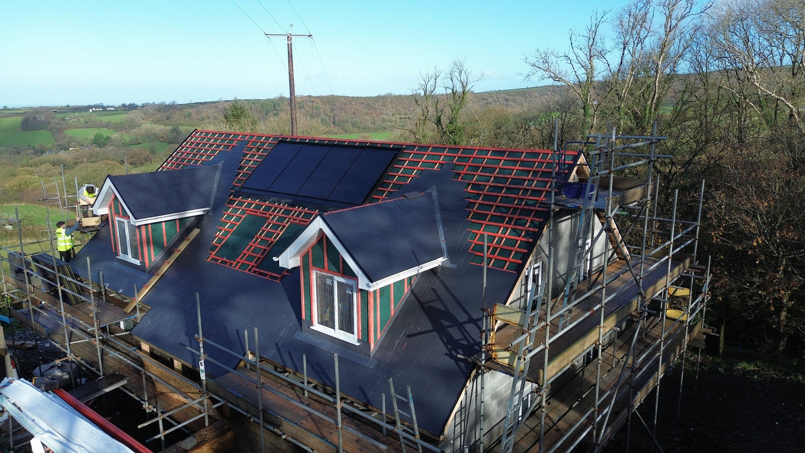 Solar PV installation photo 3