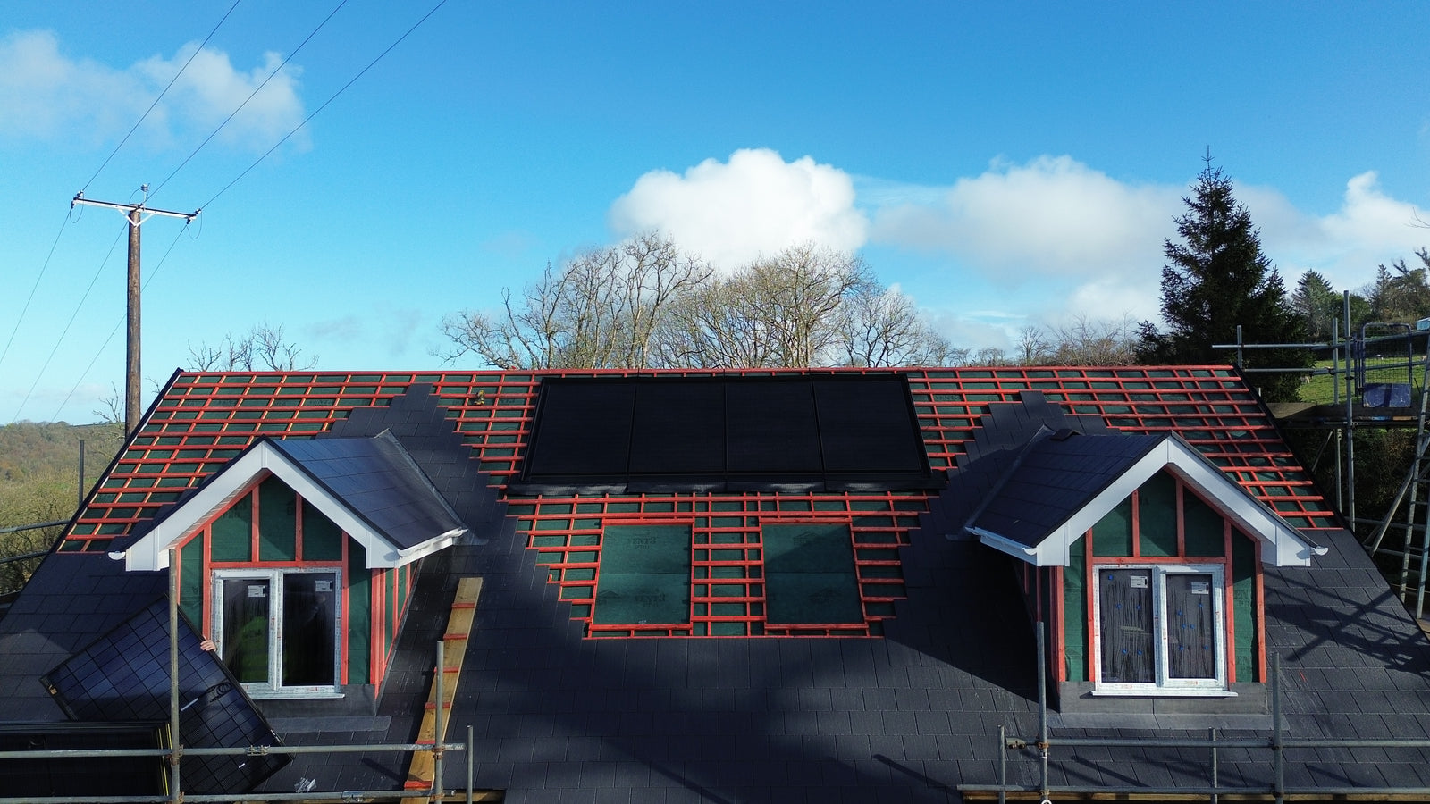 Solar PV installation photo 1