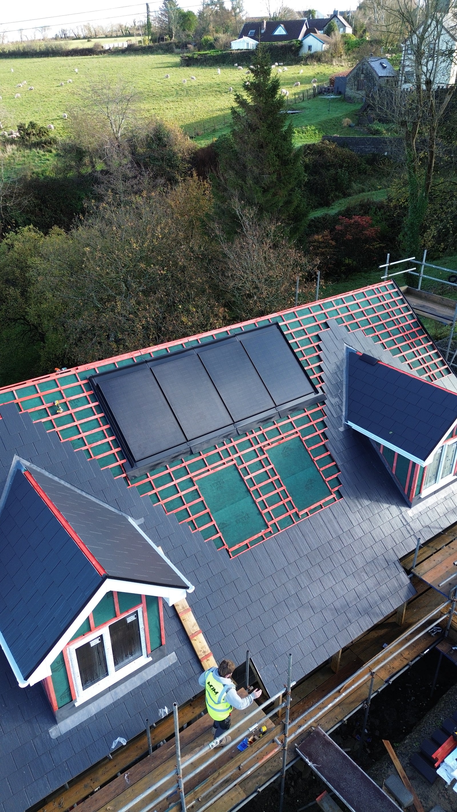 Solar PV installation photo 2